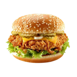 Double Chicken Burger