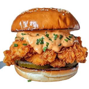 Loaded Chicken Burger